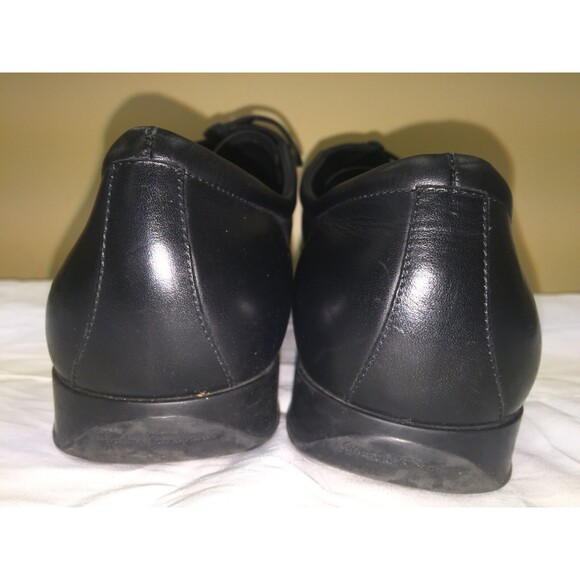 Salvatore Ferragamo 55774 Men Black lace up Oxford  SIZE  9.5 2 E main image 8